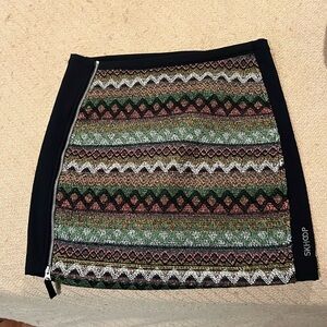 SKHOOP Multicolor Patterned Women's Skirt